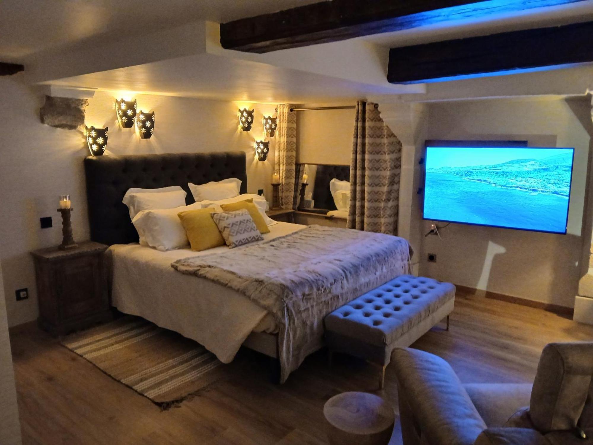 Hôtel Manoir Du Grand Chene à La Vraie-Croix Chambre photo