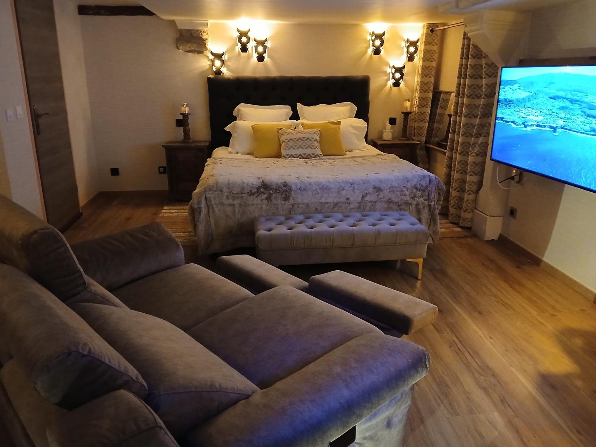 Hôtel Manoir Du Grand Chene à La Vraie-Croix Chambre photo